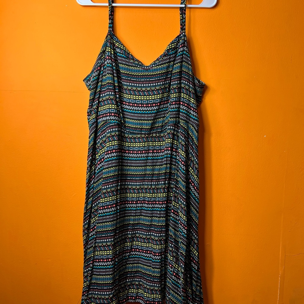 Torrid Multicolor Striped Mini Dress